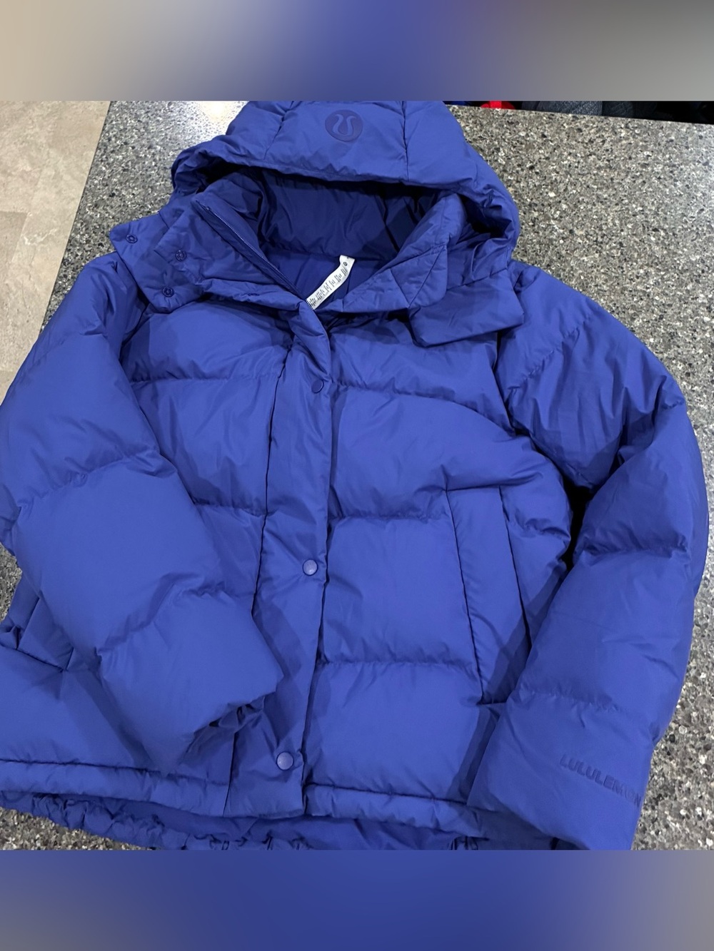 Womens LULULEMON Wunder Puff Down Winter Coat, sz 8